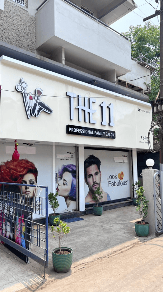 The 11 Salon Storefront